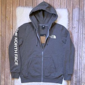 The North Face Shirts | The North Face Mens Logo 8020 Full Zip Hoodie in Grey | Color: Gray | Size: M | Gigioscloset's Closet